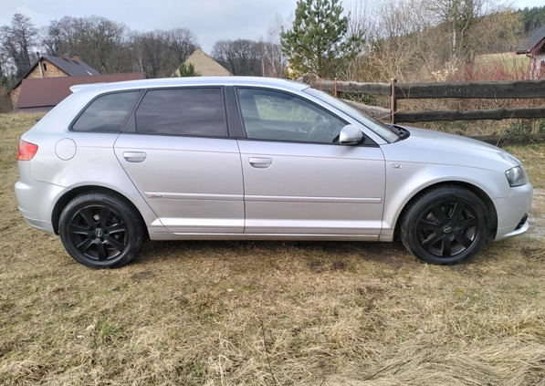 Audi A3 cena 16999 przebieg: 206700, rok produkcji 2007 z Chojnów małe 742